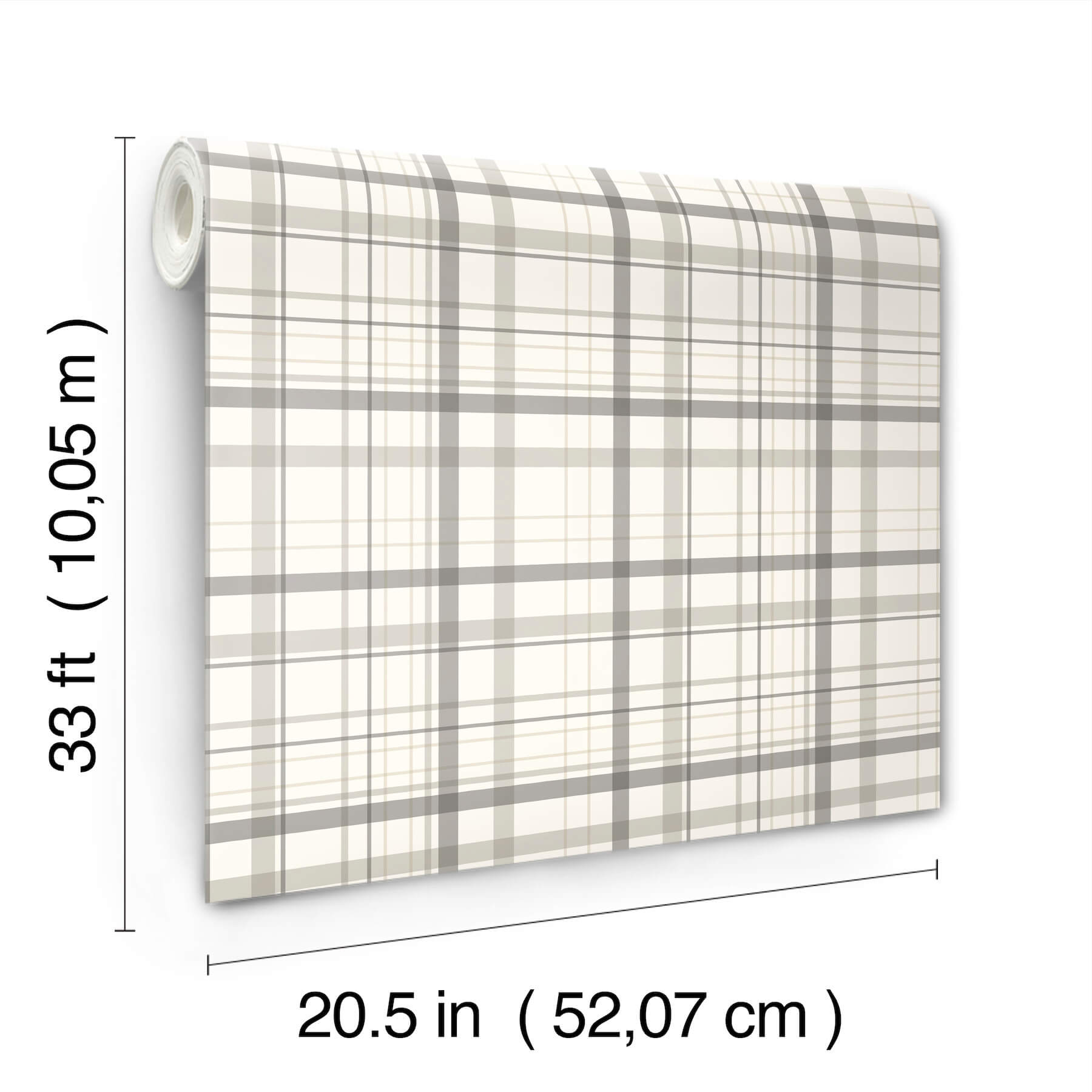 burgess-charcoal-plaid-wallpaper-york-wallcoverings-4192-83409 - York Wallcoverings Wallpaper