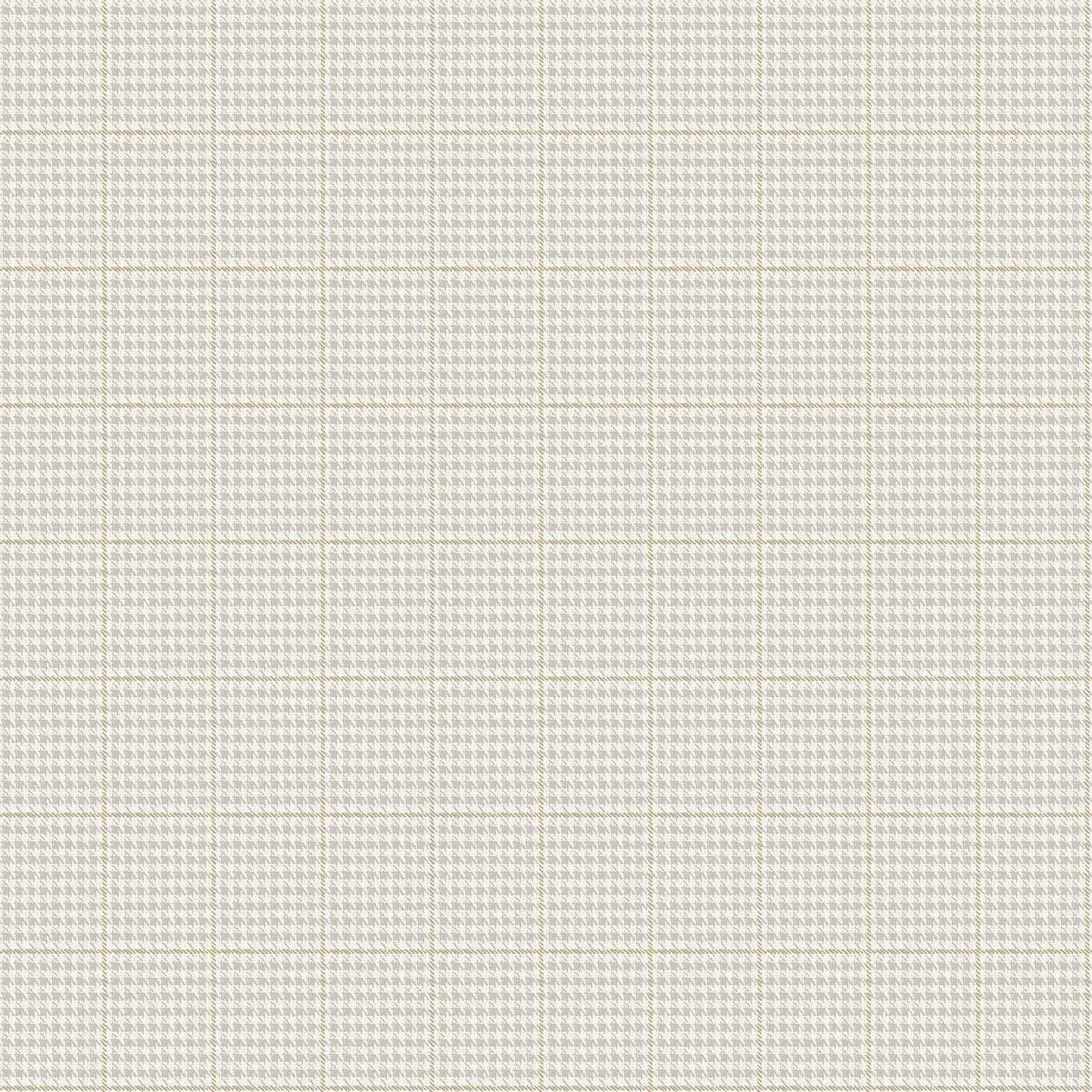 Prescott Grey Glen Check Wallpaper - York Wallcoverings - 4192-83413 - York Wallcoverings Wallpaper