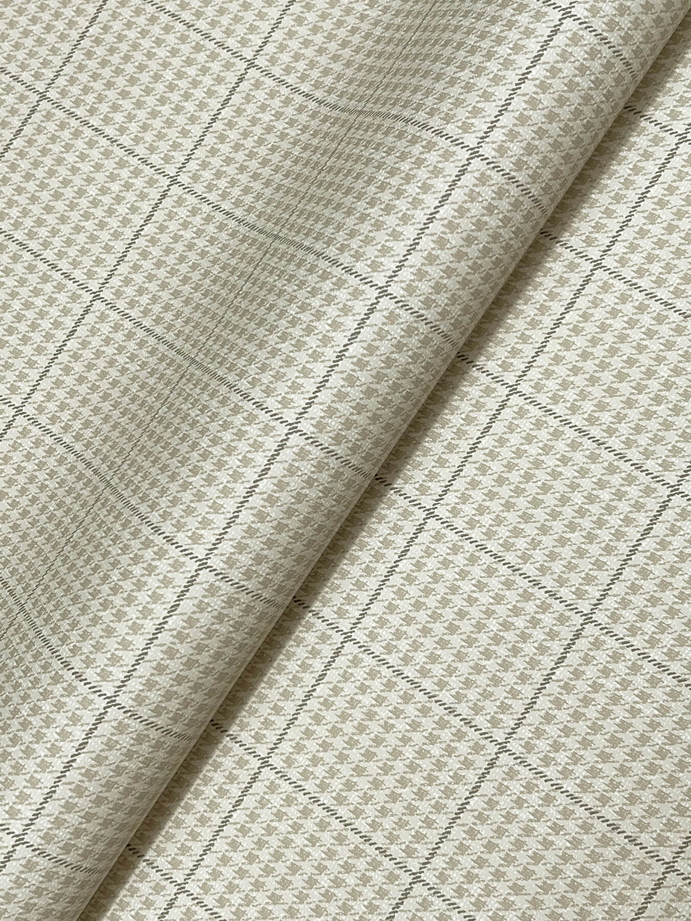 prescott-taupe-glen-check-wallpaper-york-wallcoverings-4192-83414 - York Wallcoverings Wallpaper