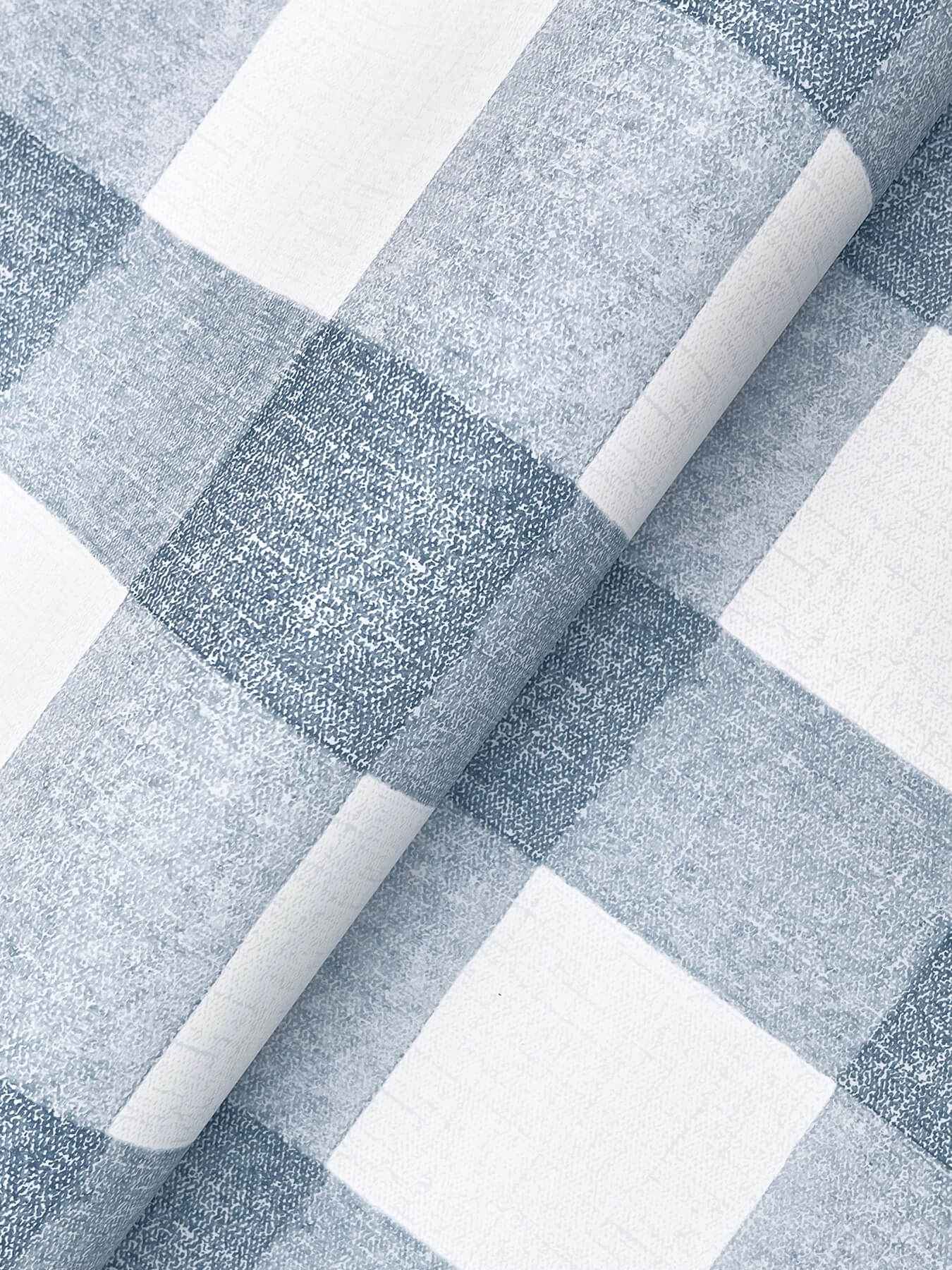 Thorpe Blue Plaid Wallpaper - York Wallcoverings - 4192-83420 - York Wallcoverings Wallpaper
