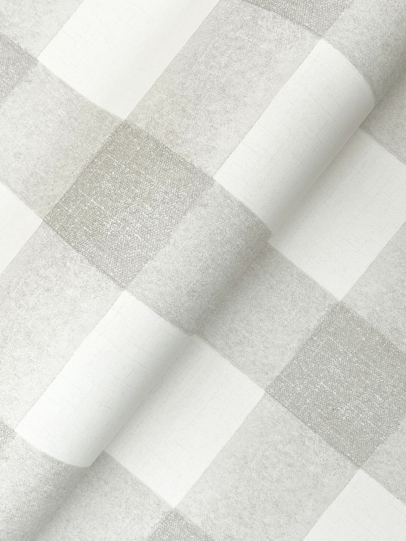 thorpe-light-grey-plaid-wallpaper-york-wallcoverings-4192-83422 - York Wallcoverings Wallpaper