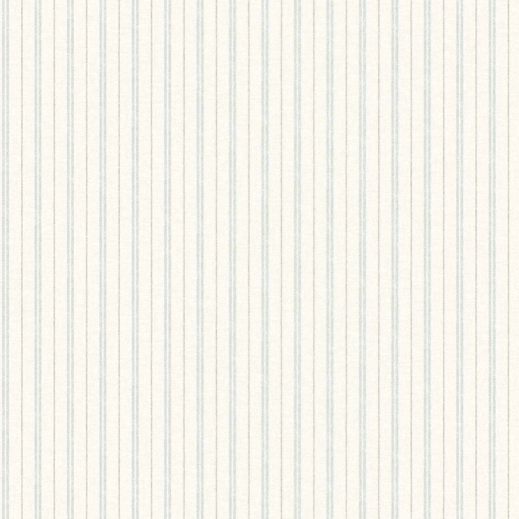 harville-aqua-double-stripe-wallpaper-york-wallcoverings-4192-83425 - York Wallcoverings Wallpaper