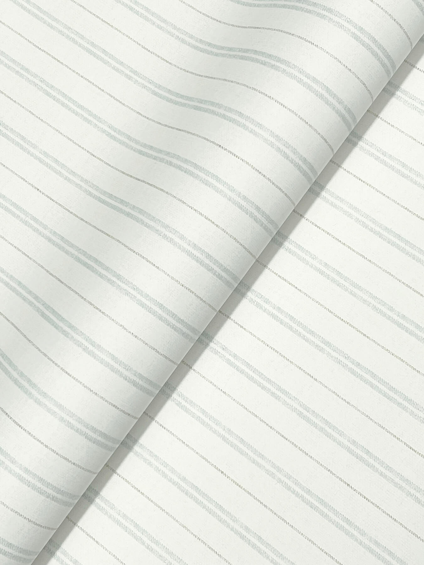 harville-aqua-double-stripe-wallpaper-york-wallcoverings-4192-83425 - York Wallcoverings Wallpaper