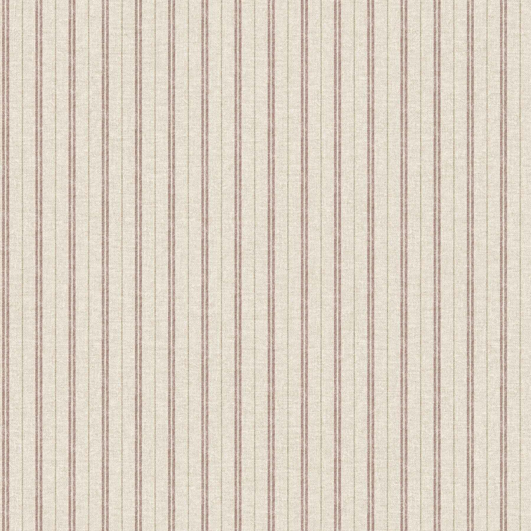 Harville Maroon Double Stripe Wallpaper - York Wallcoverings - 4192-83428 - York Wallcoverings Wallpaper