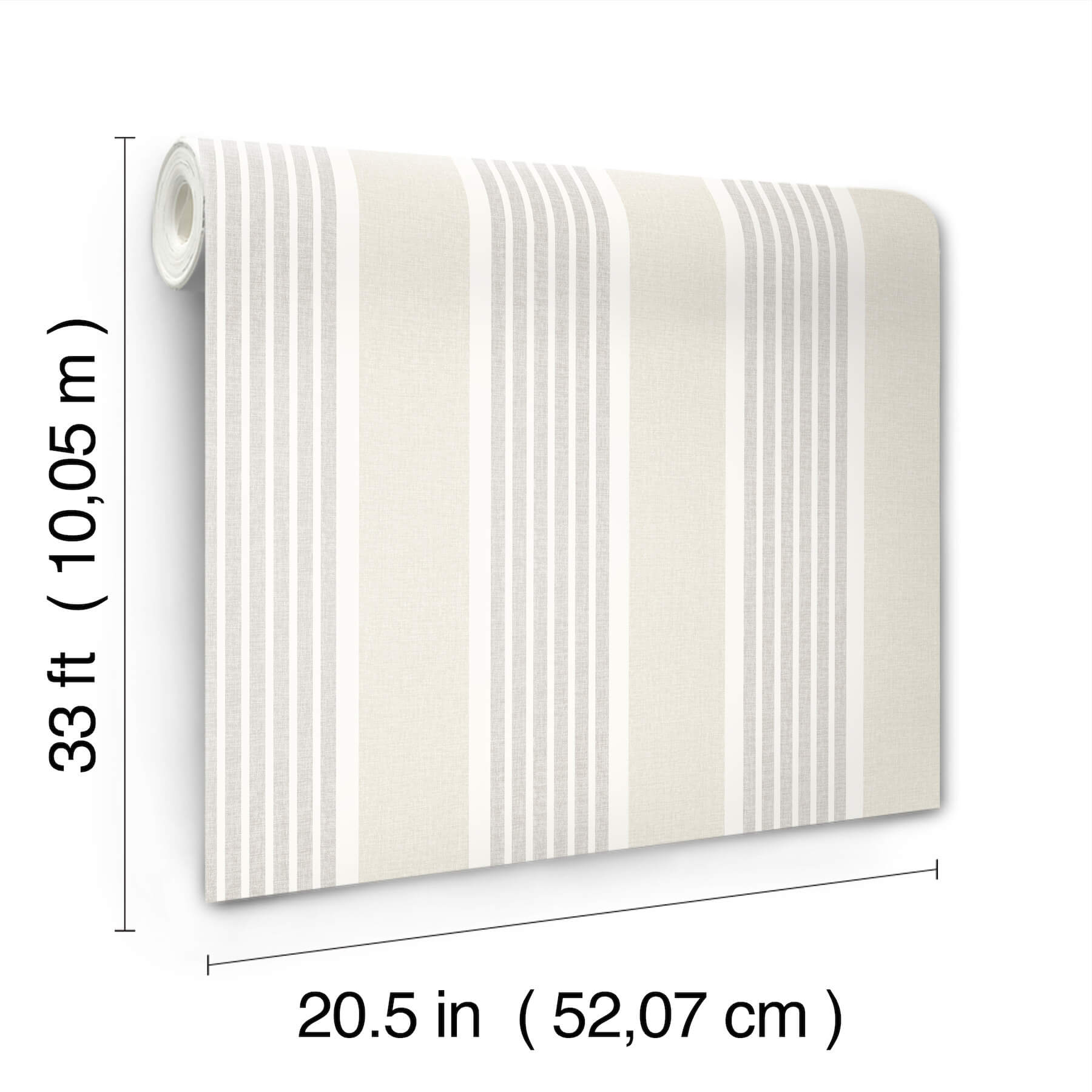 bingley-light-grey-embellished-stripe-wallpaper-york-wallcoverings-4192-83434 - York Wallcoverings Wallpaper