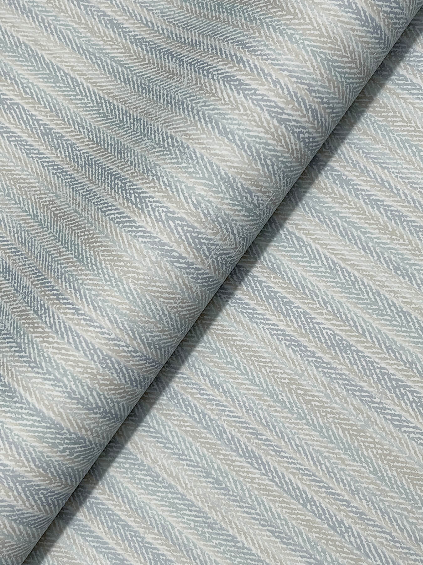 stokes-blue-chevron-stripe-wallpaper-york-wallcoverings-4192-83447 - York Wallcoverings Wallpaper