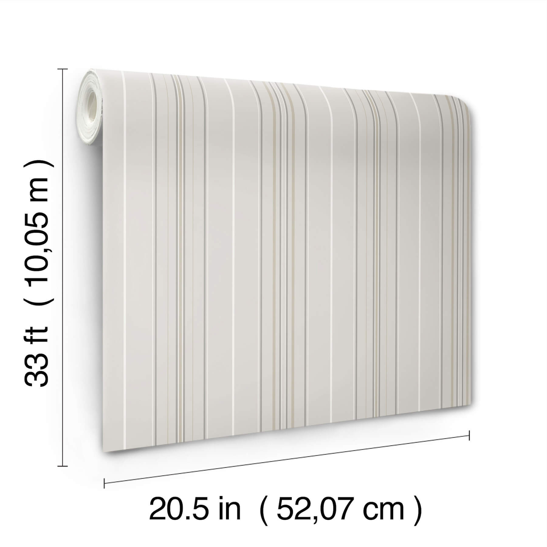 lascelle-light-grey-modern-pinstripe-wallpaper-york-wallcoverings-4192-83451 - York Wallcoverings Wallpaper