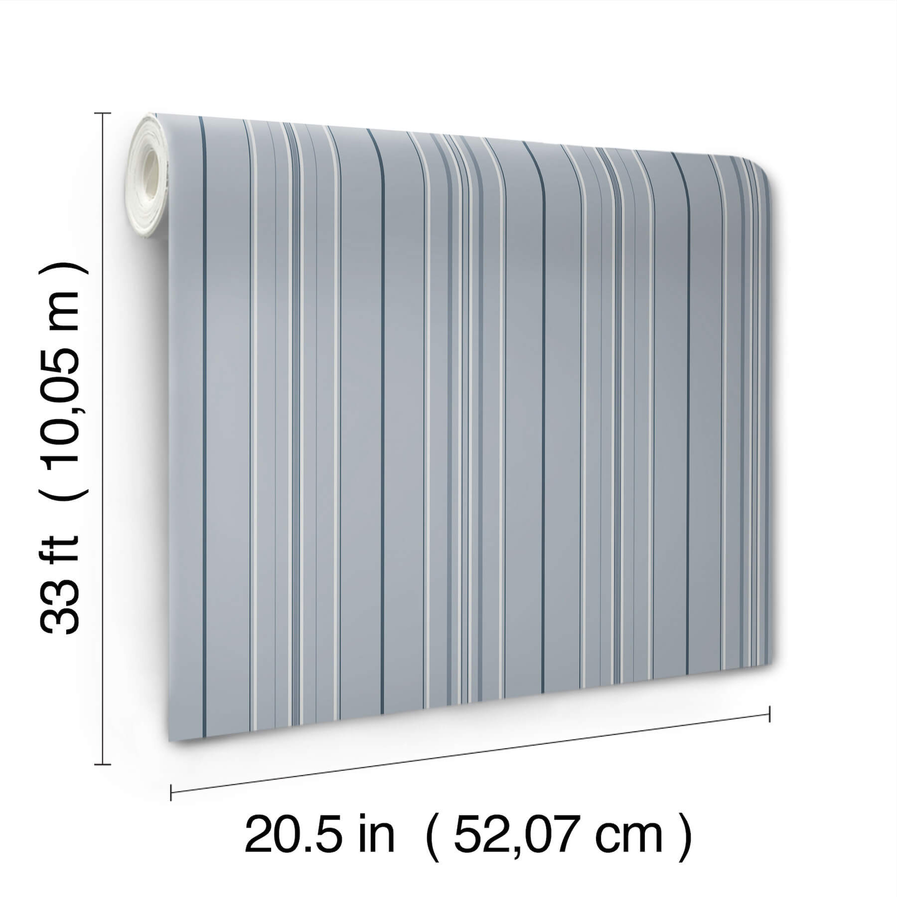 lascelle-light-blue-modern-pinstripe-wallpaper-york-wallcoverings-4192-83452 - York Wallcoverings Wallpaper