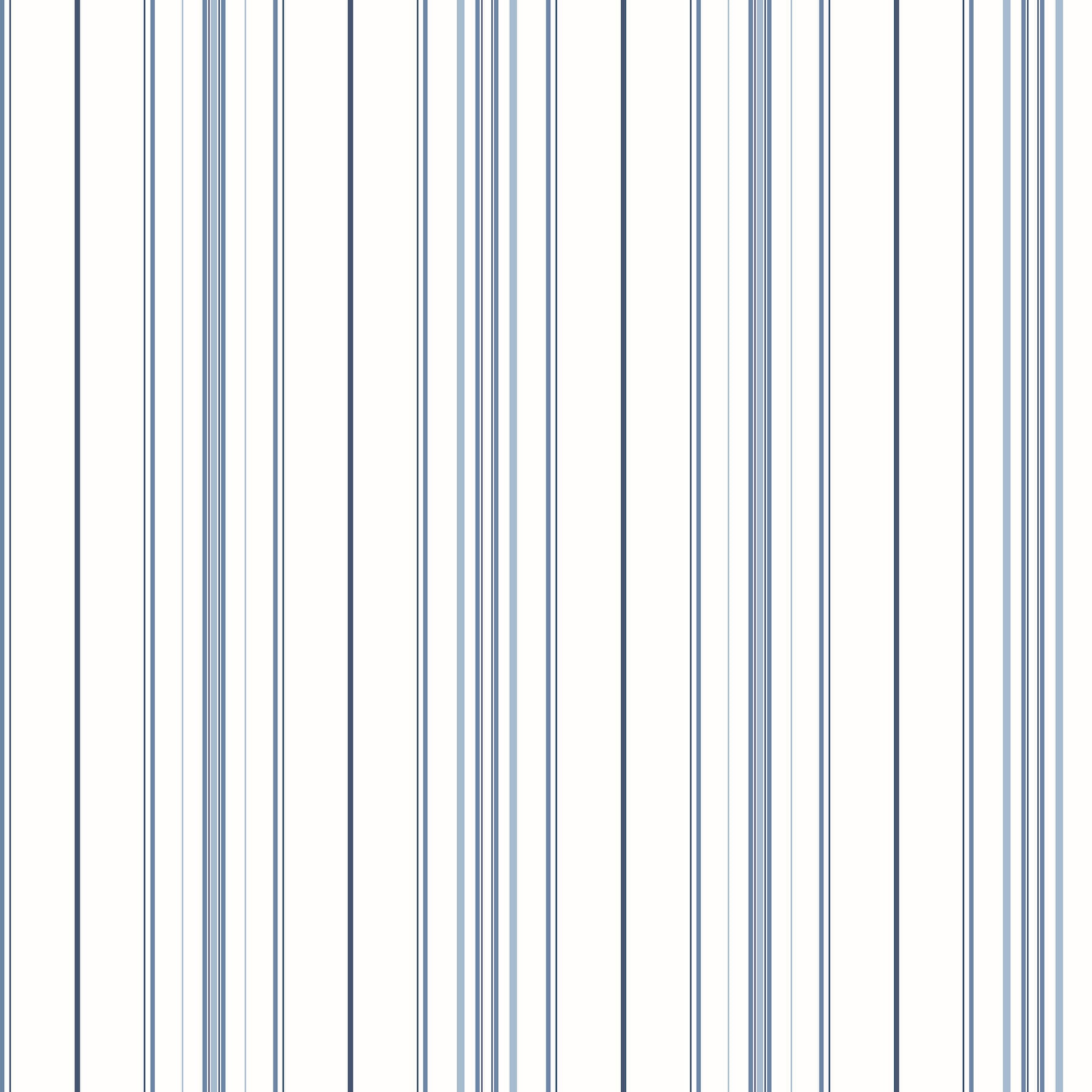 lascelle-blue-modern-pinstripe-wallpaper-york-wallcoverings-4192-83454 - York Wallcoverings Wallpaper