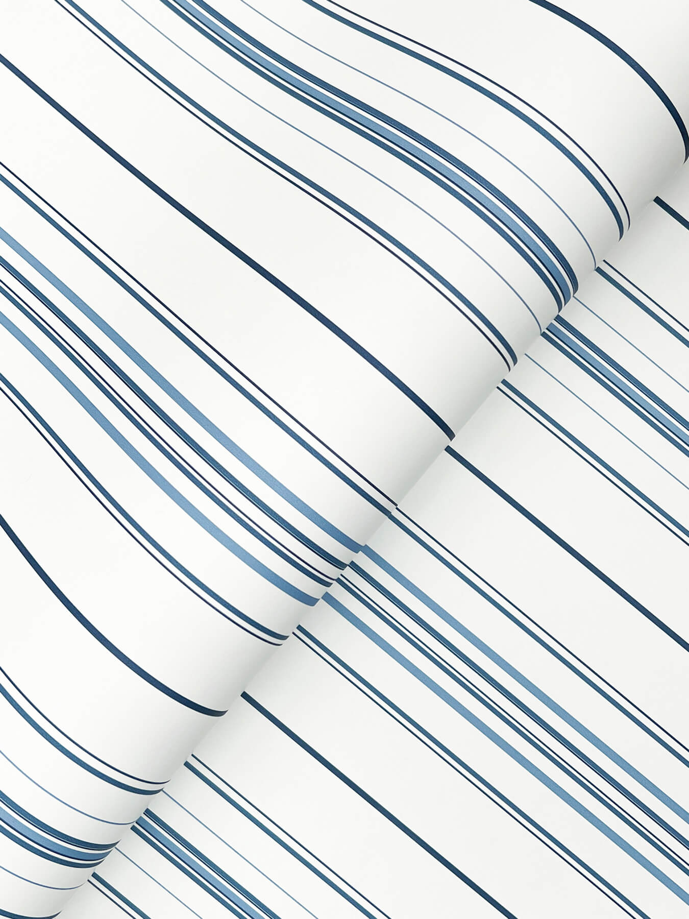 lascelle-blue-modern-pinstripe-wallpaper-york-wallcoverings-4192-83454 - York Wallcoverings Wallpaper