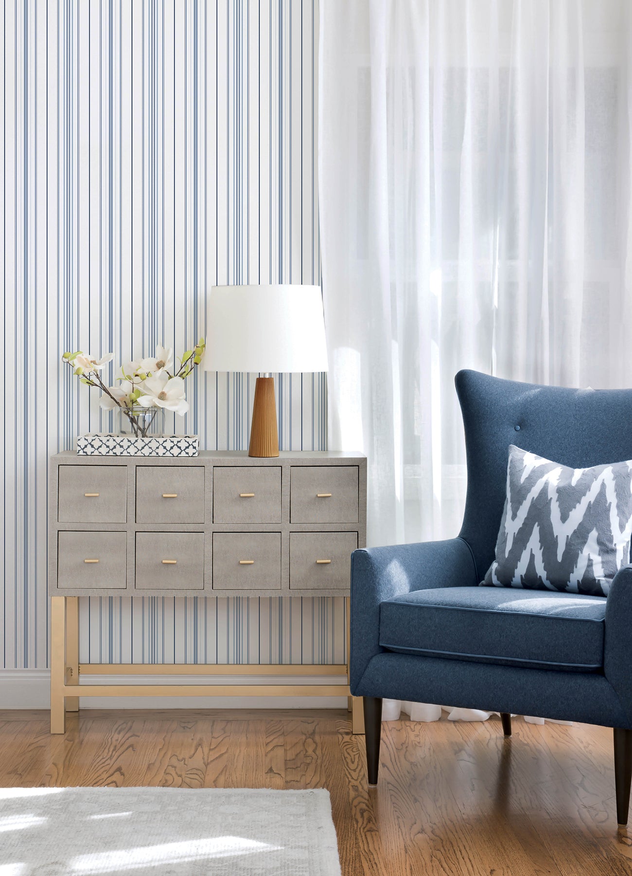 lascelle-blue-modern-pinstripe-wallpaper-york-wallcoverings-4192-83454