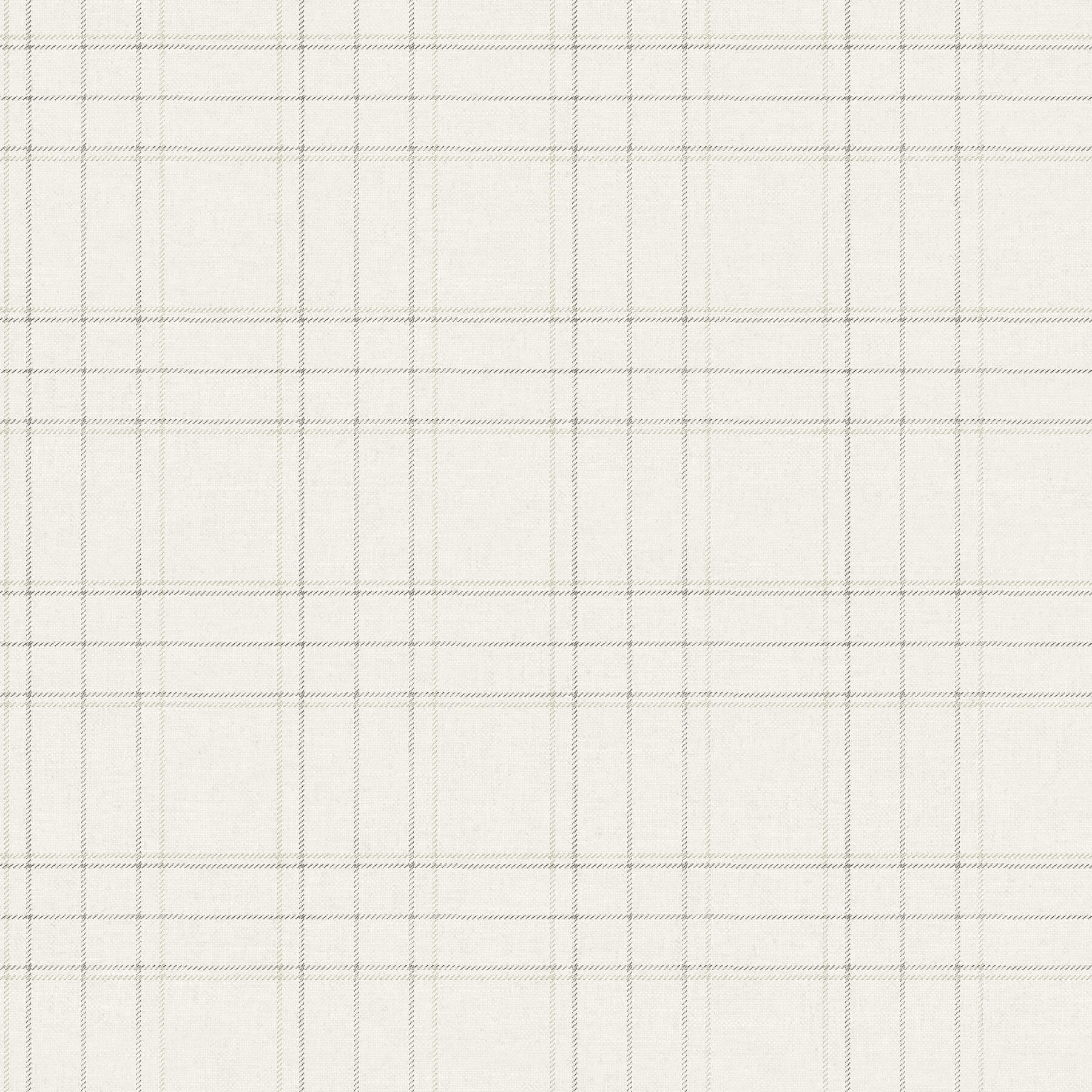 fox-hollow-ivory-dashed-plaid-wallpaper-york-wallcoverings-4192-83455 - York Wallcoverings Wallpaper