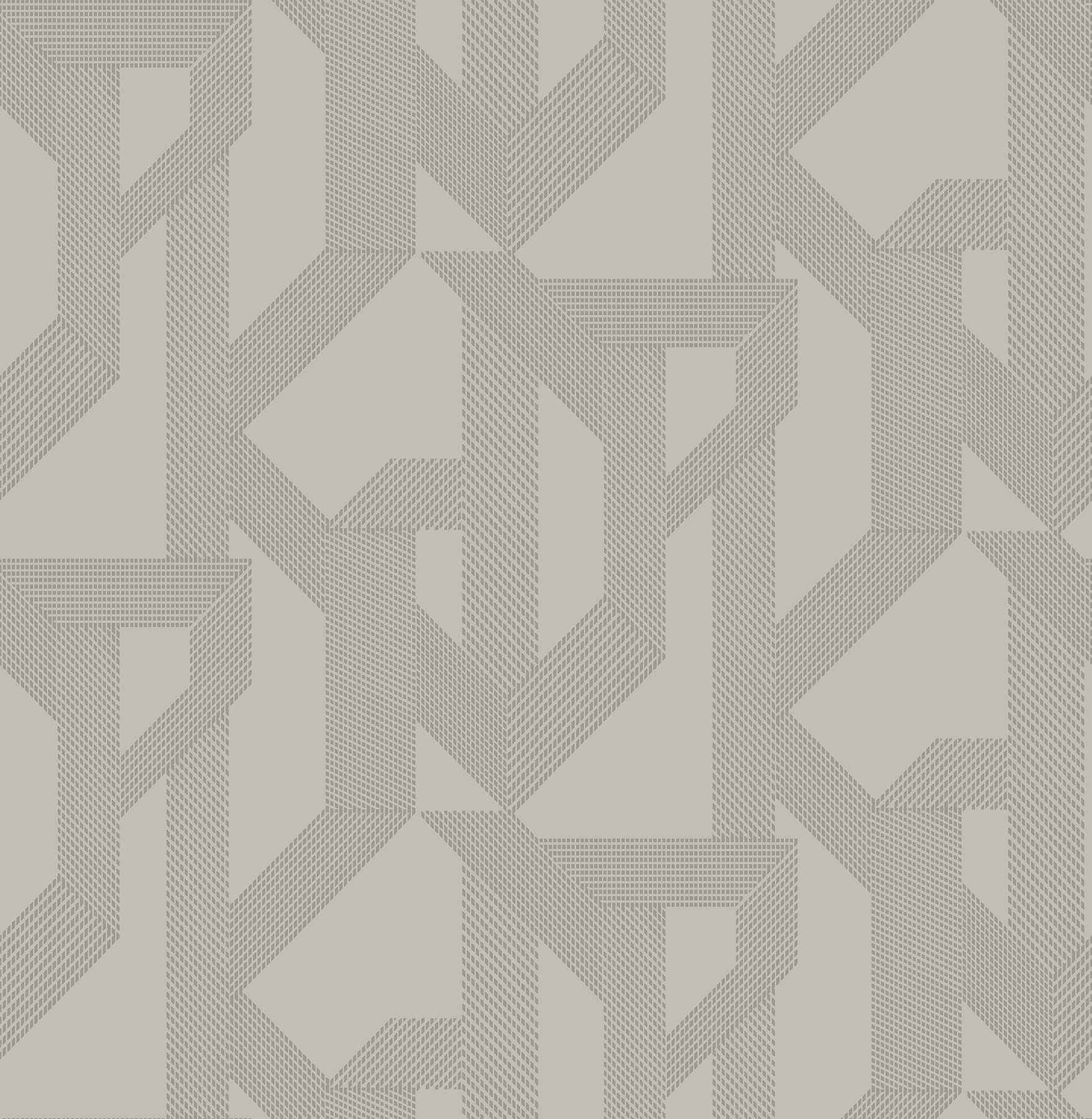 Franz Dove Geometric Wallpaper - York Wallcoverings - 4198-27800 - York Wallcoverings Wallpaper