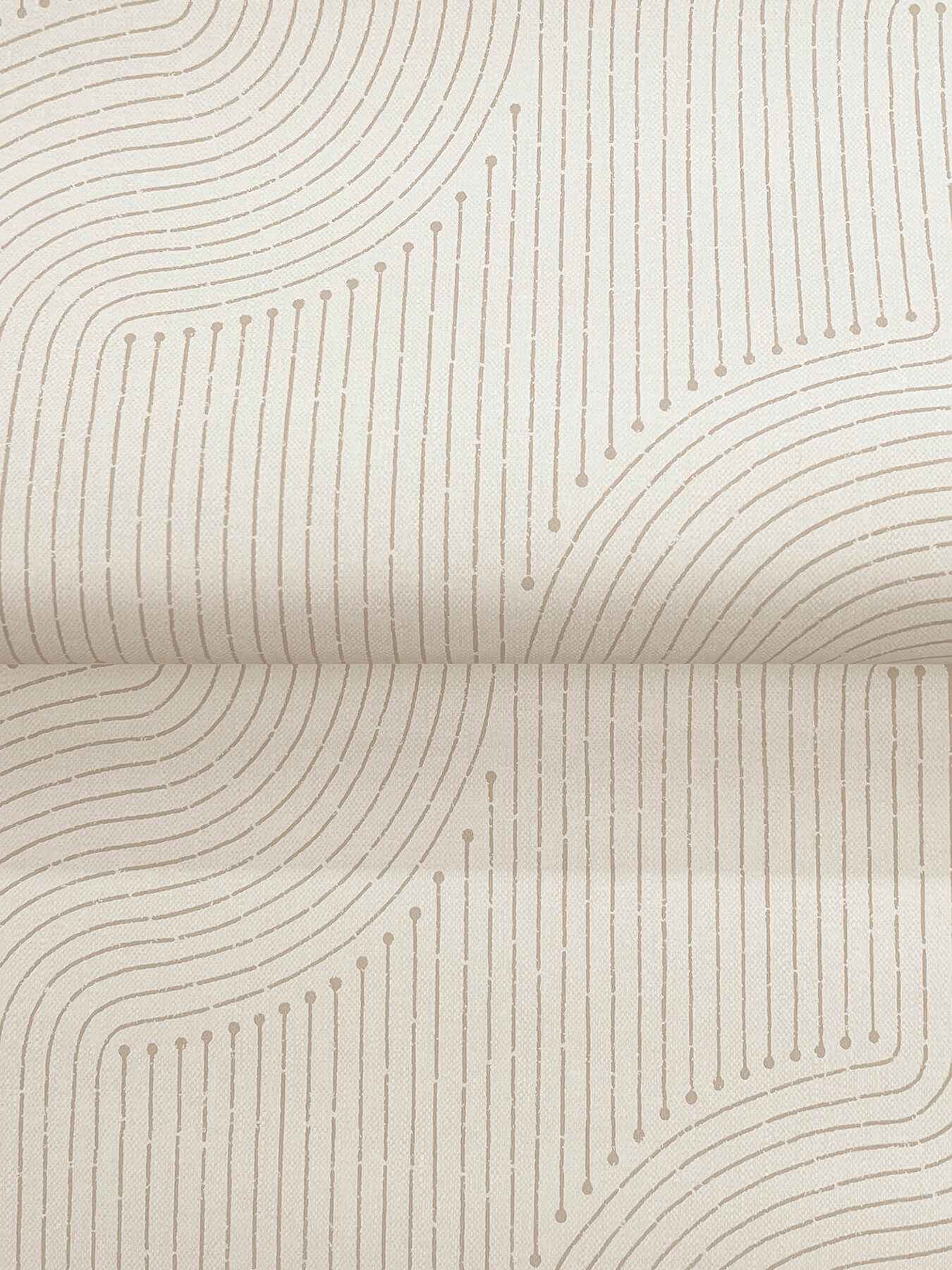 Braddock Dove Rhythmic Flow Wallpaper - York Wallcoverings - 4198-27805 - York Wallcoverings Wallpaper
