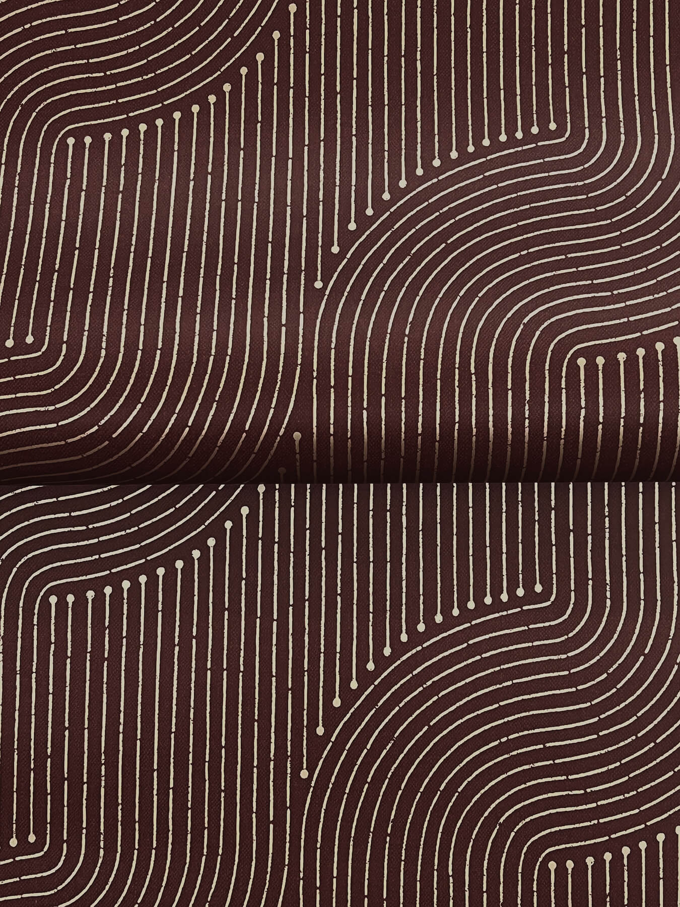 braddock-merlot-rhythmic-flow-wallpaper-york-wallcoverings-4198-27807 - York Wallcoverings Wallpaper
