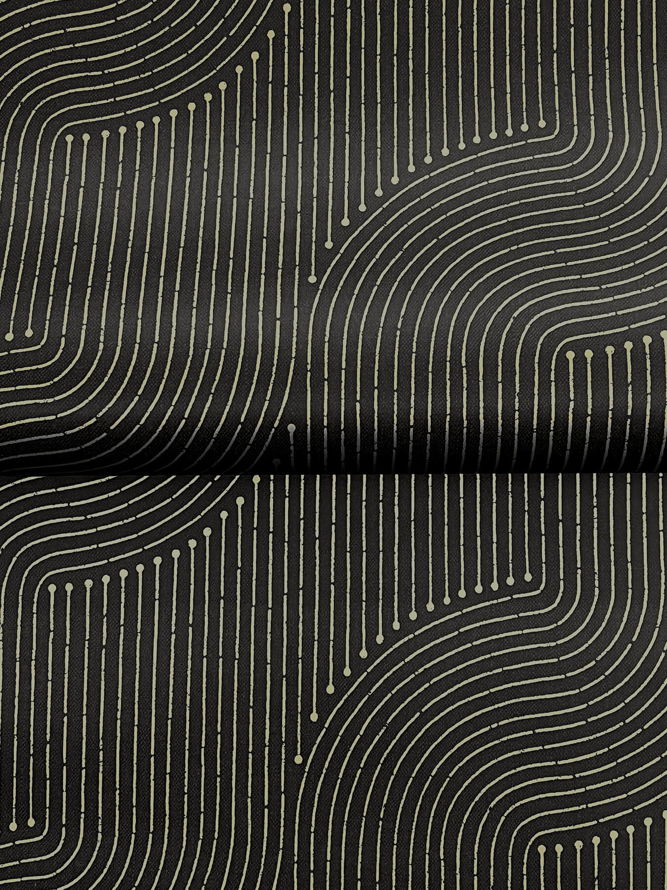 braddock-black-rhythmic-flow-wallpaper-york-wallcoverings-4198-27808 - York Wallcoverings Wallpaper