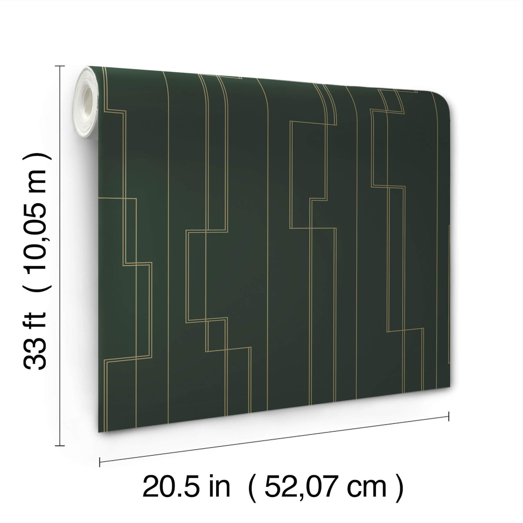 anson-evergreen-deco-detailing-wallpaper-york-wallcoverings-4198-27814 - York Wallcoverings Wallpaper