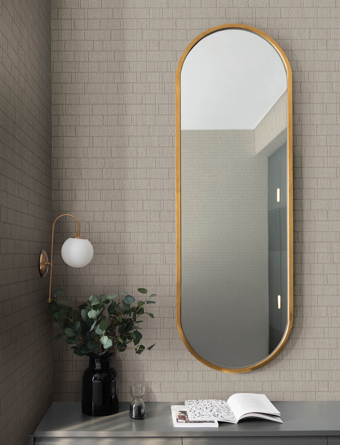 collis-neutral-squiggle-stripe-wallpaper-york-wallcoverings-4198-27815 - York Wallcoverings Wallpaper