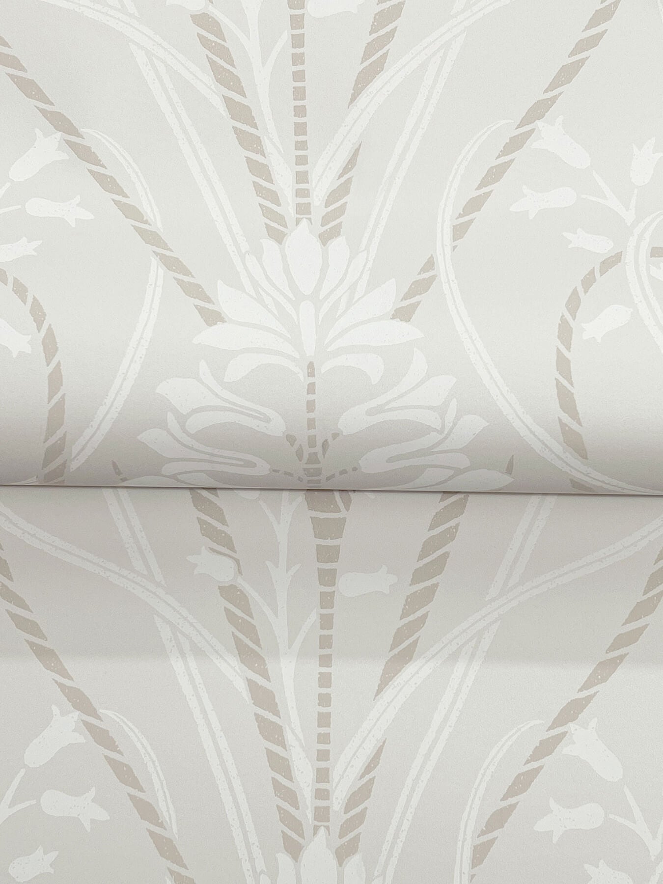 rosalind-dove-iris-damask-wallpaper-york-wallcoverings-4198-27819 - York Wallcoverings Wallpaper