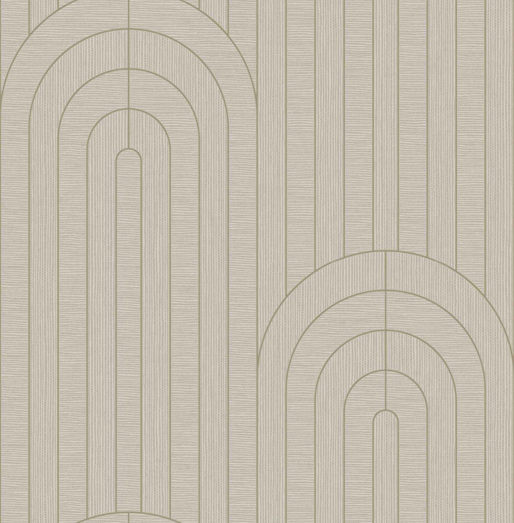 Declan Neutral Textured Arches Wallpaper - York Wallcoverings - 4198-27826 - York Wallcoverings Wallpaper
