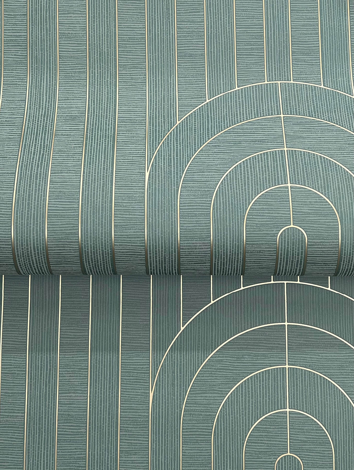 declan-turquoise-textured-arches-wallpaper-york-wallcoverings-4198-27828 - York Wallcoverings Wallpaper