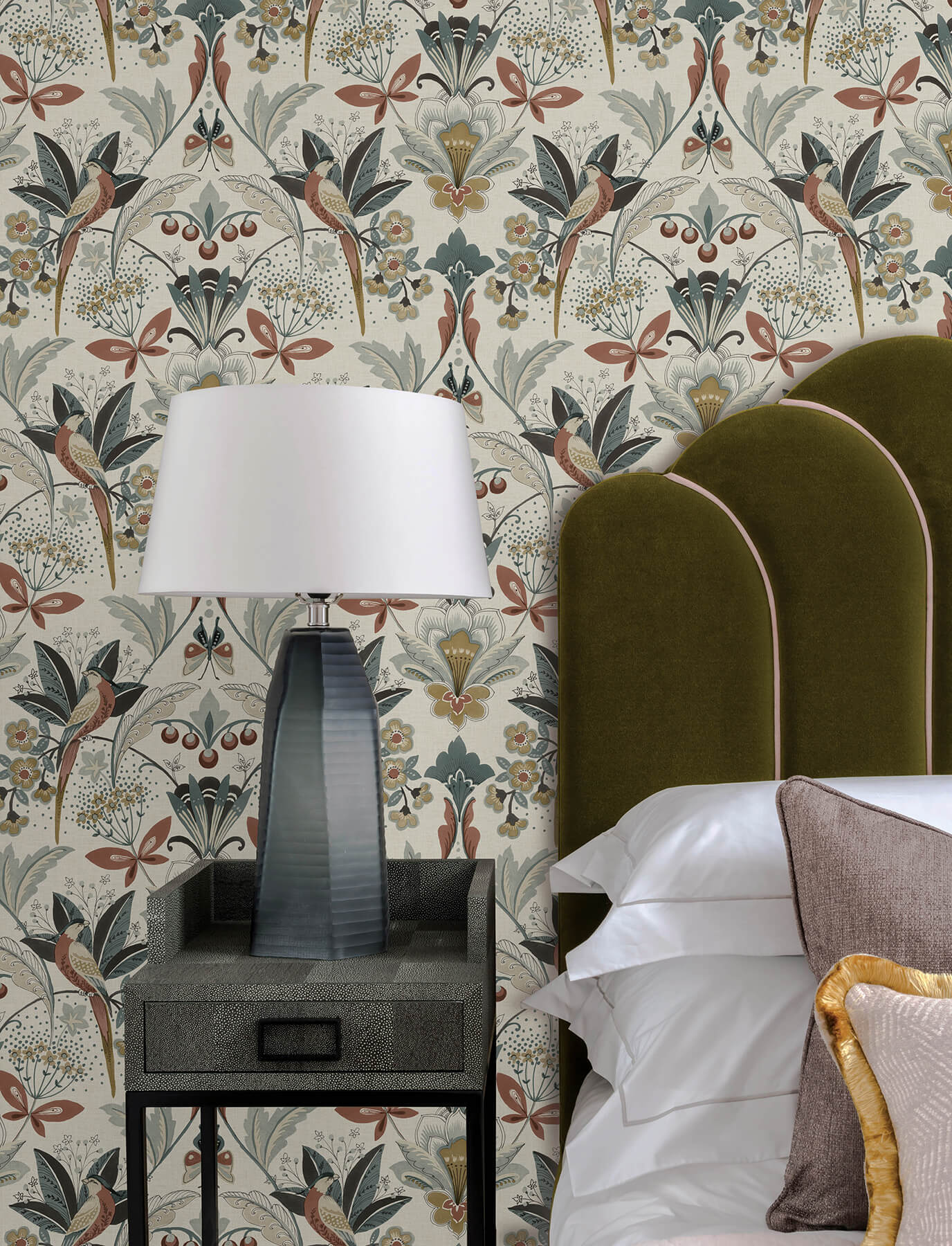 bernadette-rose-garden-wilderness-wallpaper-york-wallcoverings-4198-27837 - York Wallcoverings Wallpaper