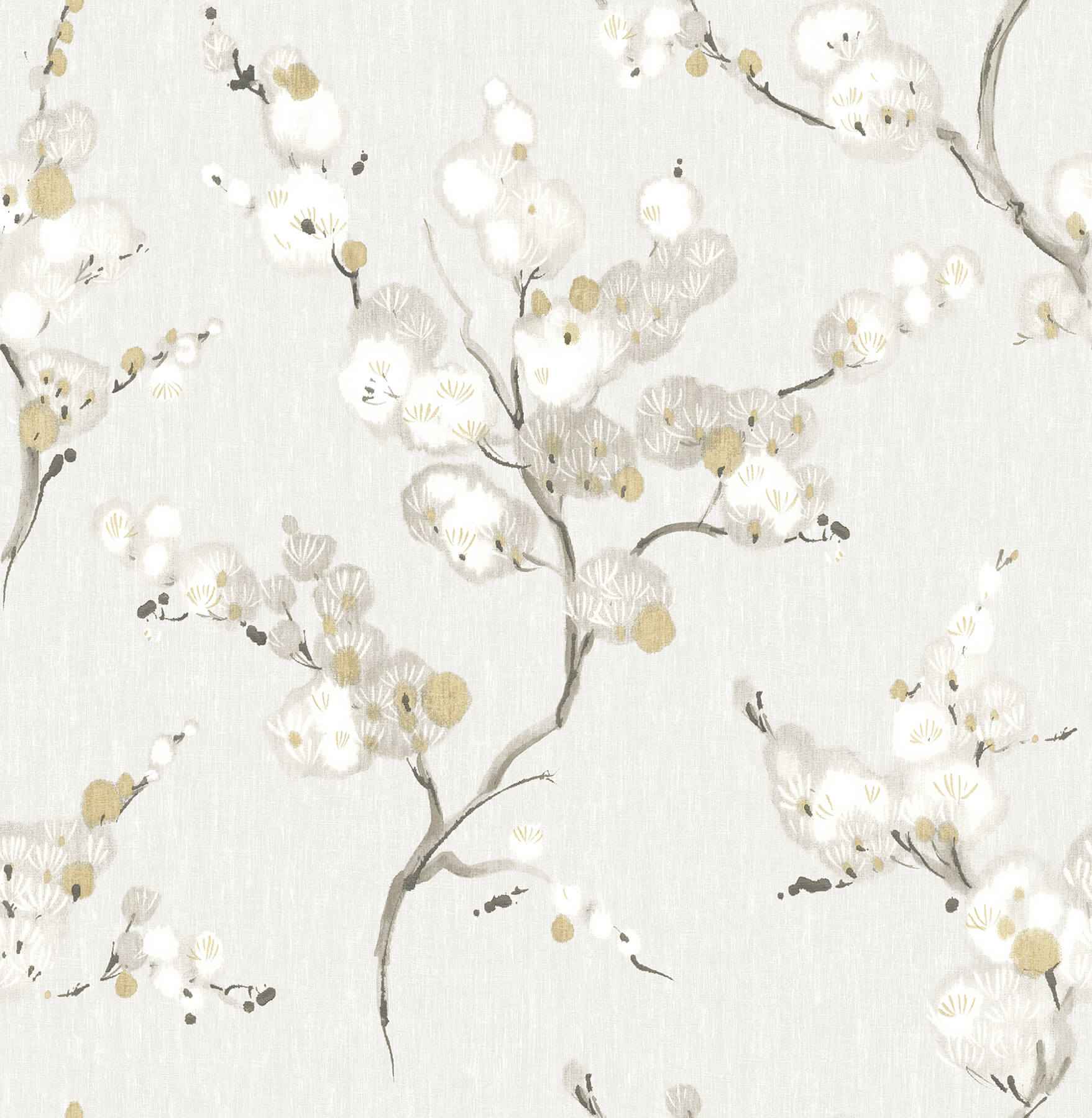 Bliss Honey Blossom Wallpaper - York Wallcoverings - 4198-27843 - York Wallcoverings Wallpaper