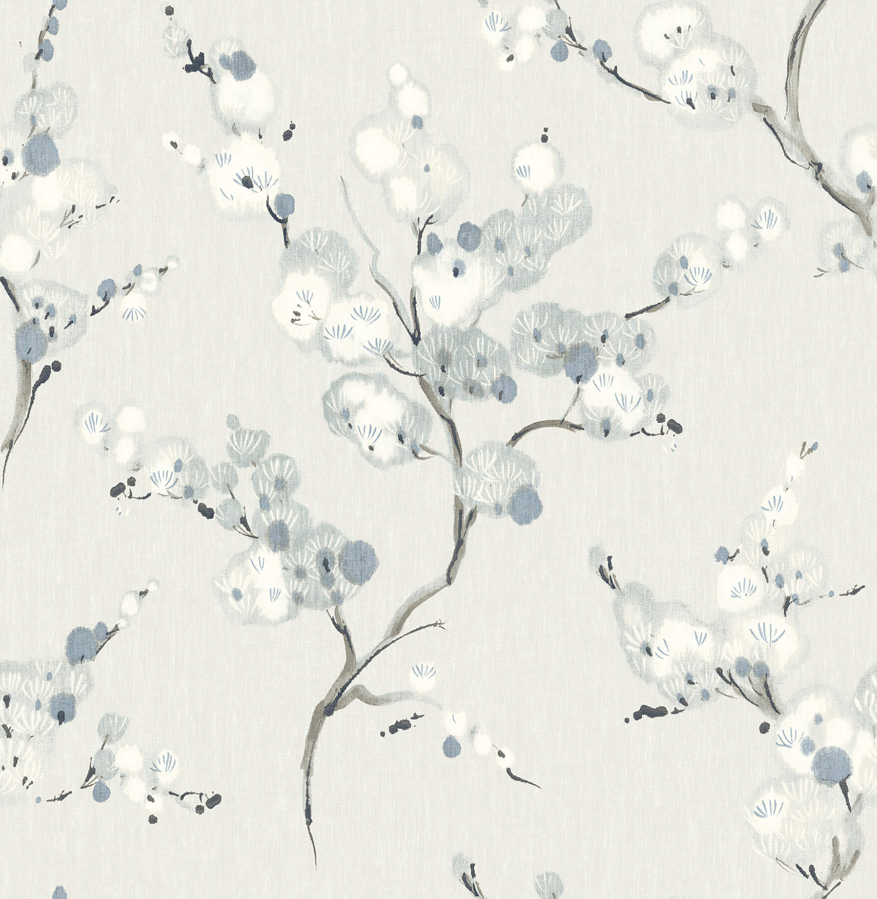 bliss-sky-blue-blossom-wallpaper-york-wallcoverings-4198-27844 - York Wallcoverings Wallpaper