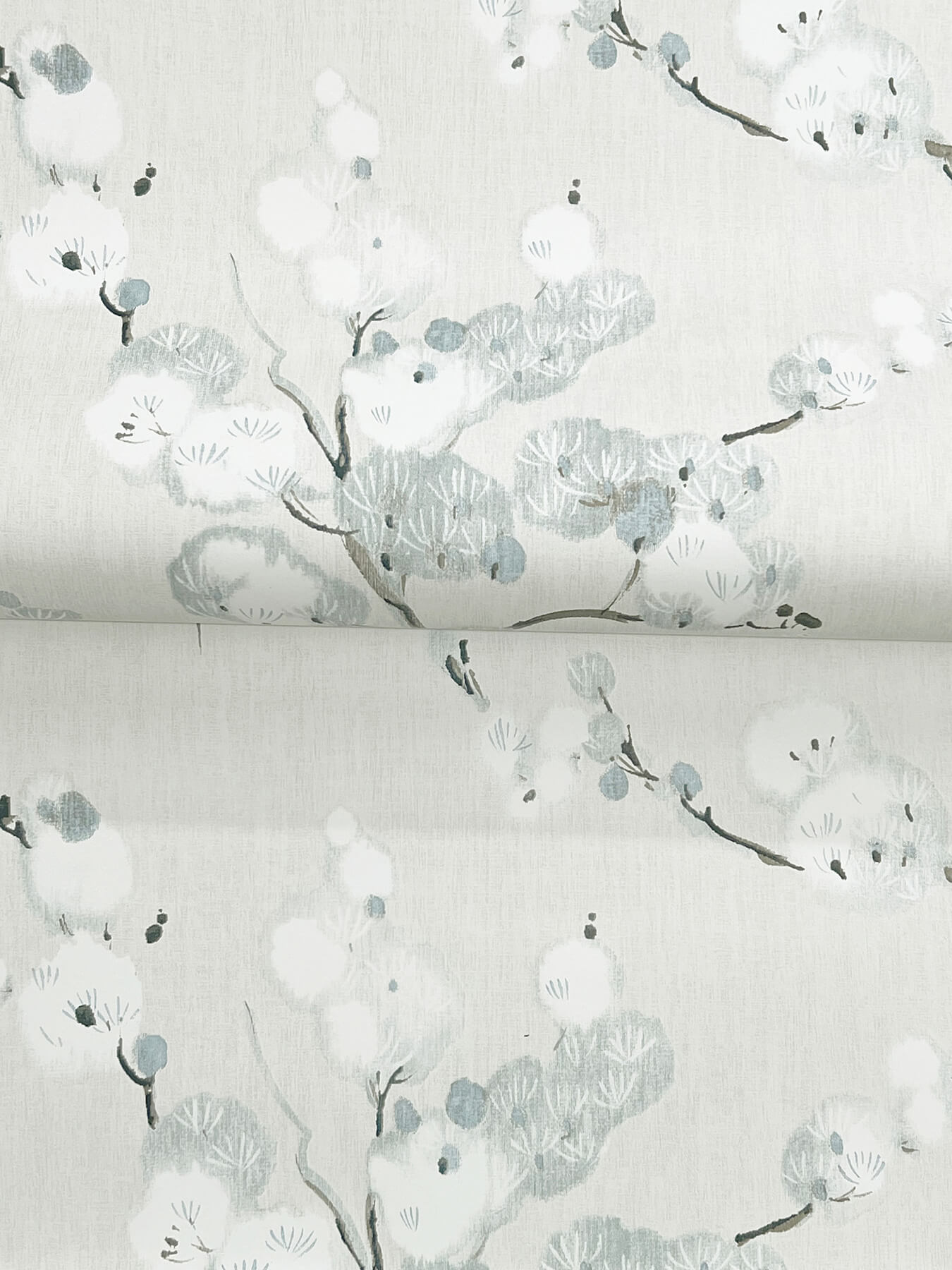 bliss-sky-blue-blossom-wallpaper-york-wallcoverings-4198-27844 - York Wallcoverings Wallpaper