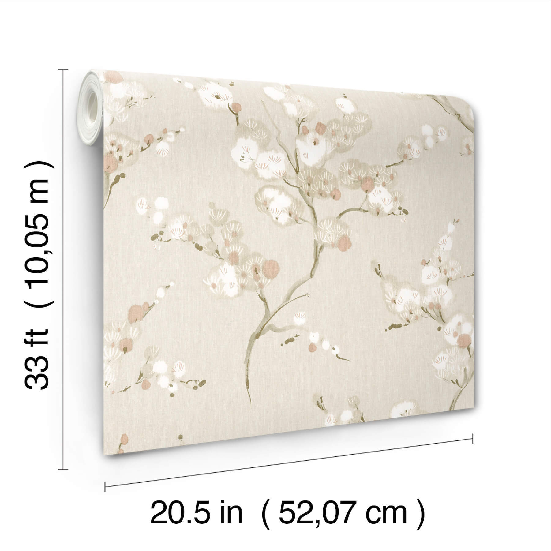 bliss-rose-blossom-wallpaper-york-wallcoverings-4198-27845 - York Wallcoverings Wallpaper