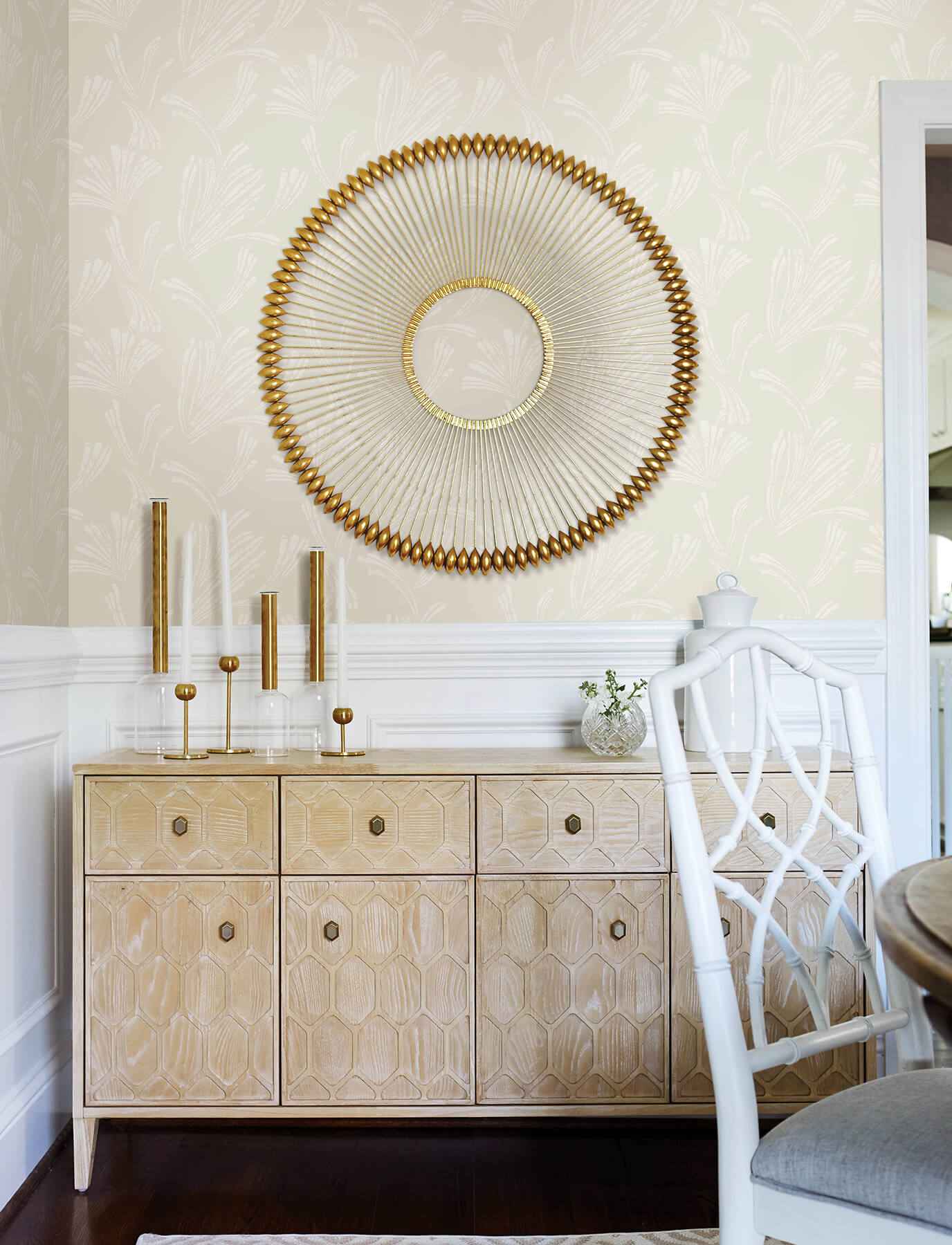 Ermine Dove Abstract Wallpaper - York Wallcoverings - 4198-83472 - York Wallcoverings Wallpaper