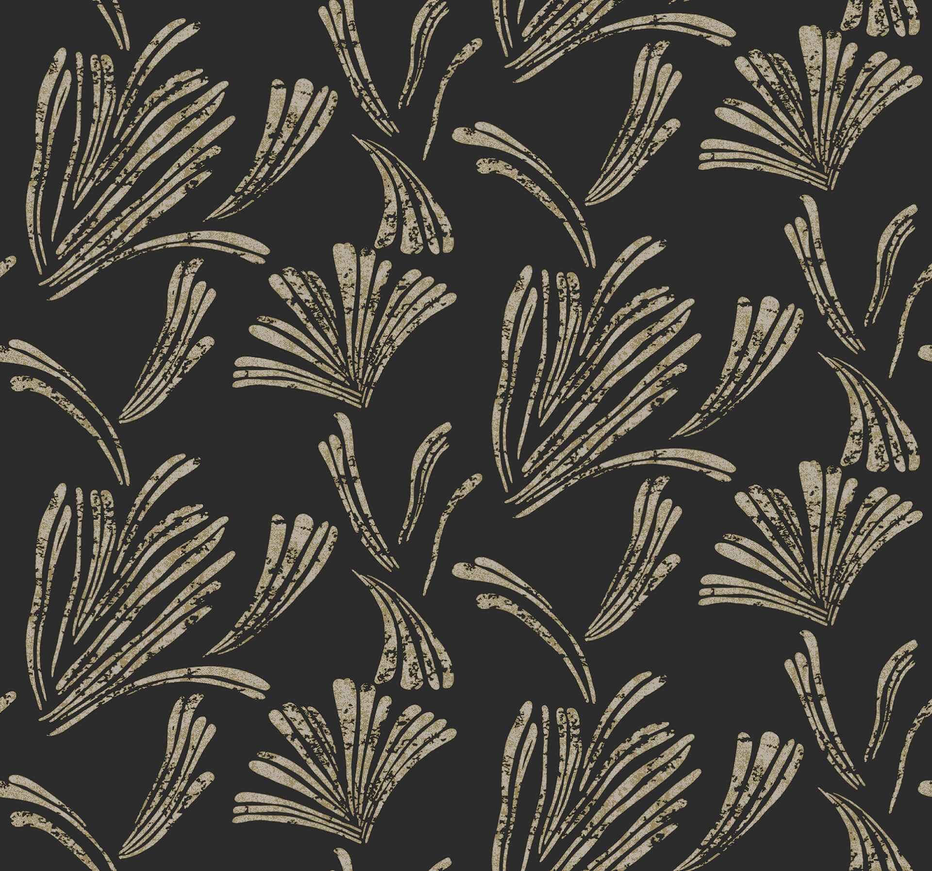 Ermine Black Abstract Wallpaper - York Wallcoverings - 4198-83473