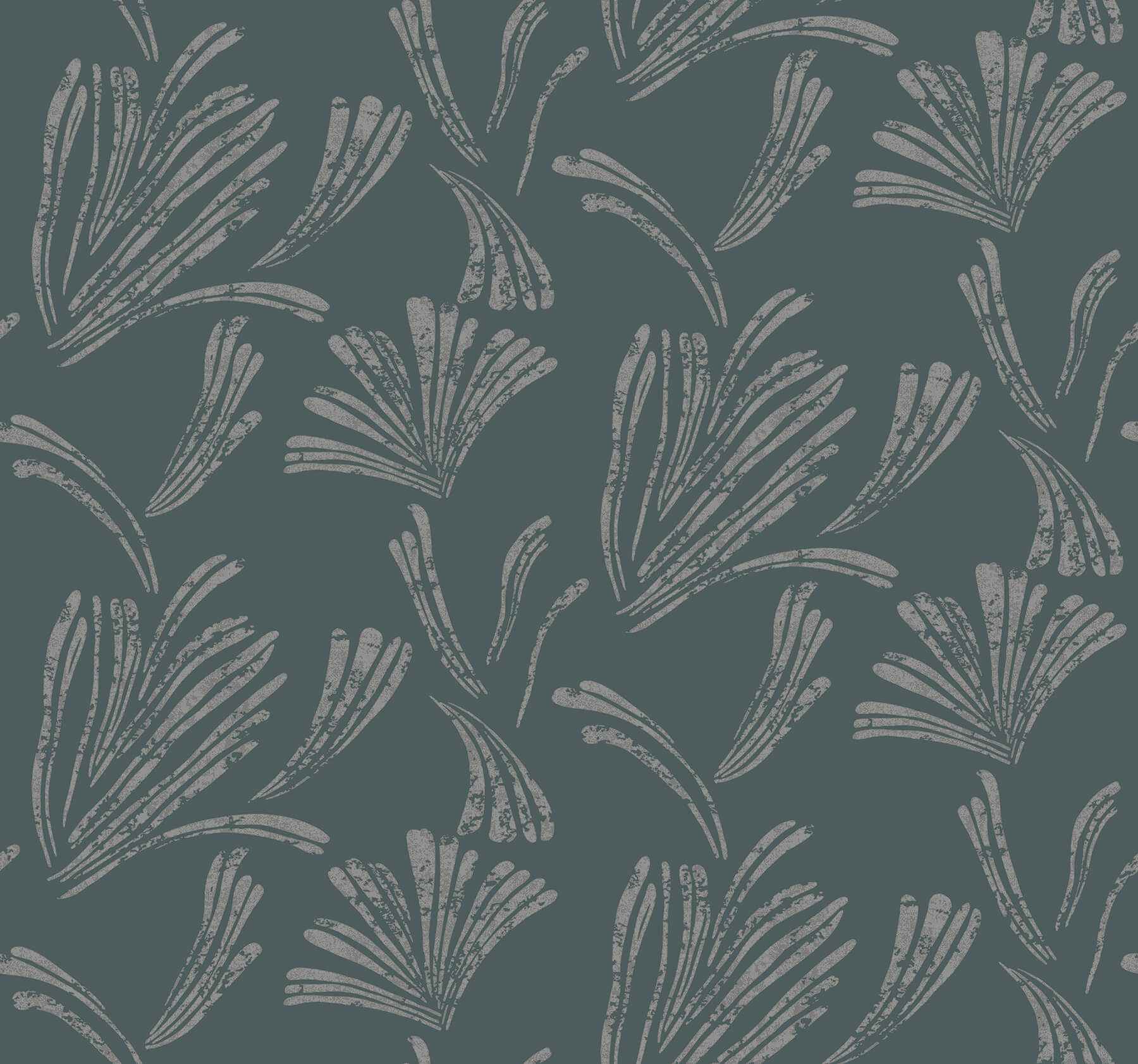 Ermine Teal Abstract Wallpaper - York Wallcoverings - 4198-83474
