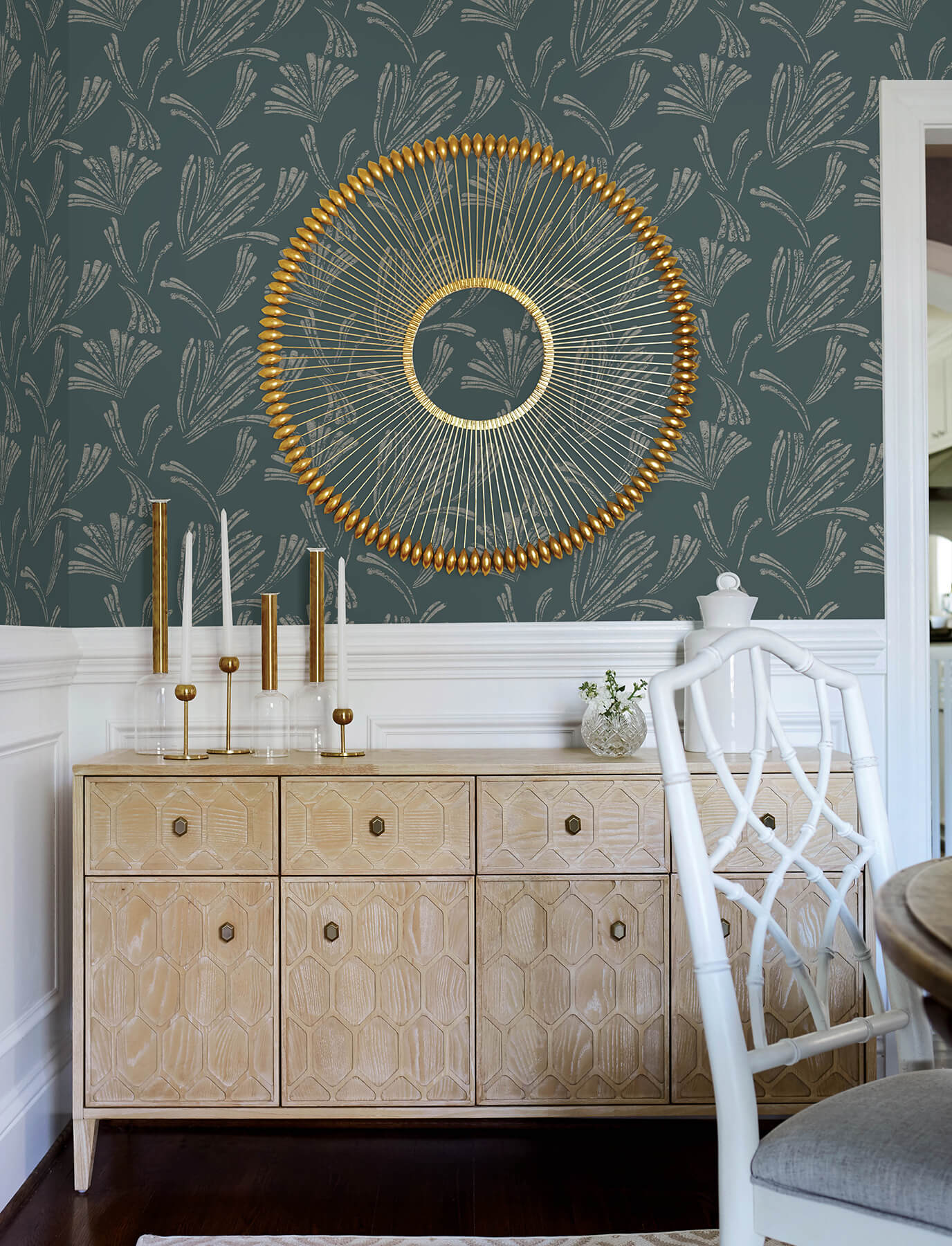 ermine-teal-abstract-wallpaper-york-wallcoverings-4198-83474 - York Wallcoverings Wallpaper