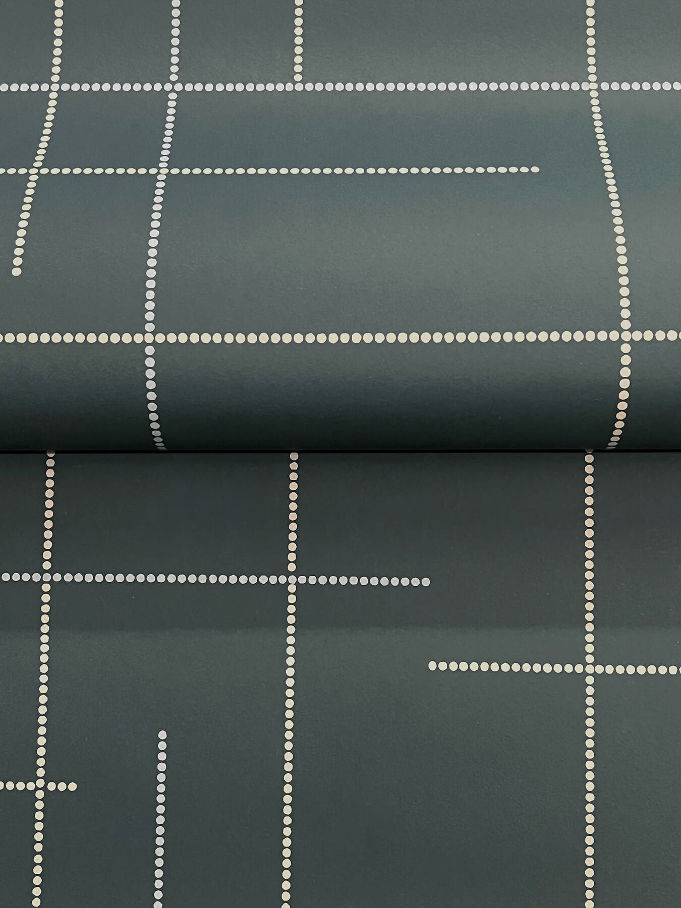 wylie-teal-dotted-gridlines-wallpaper-york-wallcoverings-4198-83478 - York Wallcoverings Wallpaper