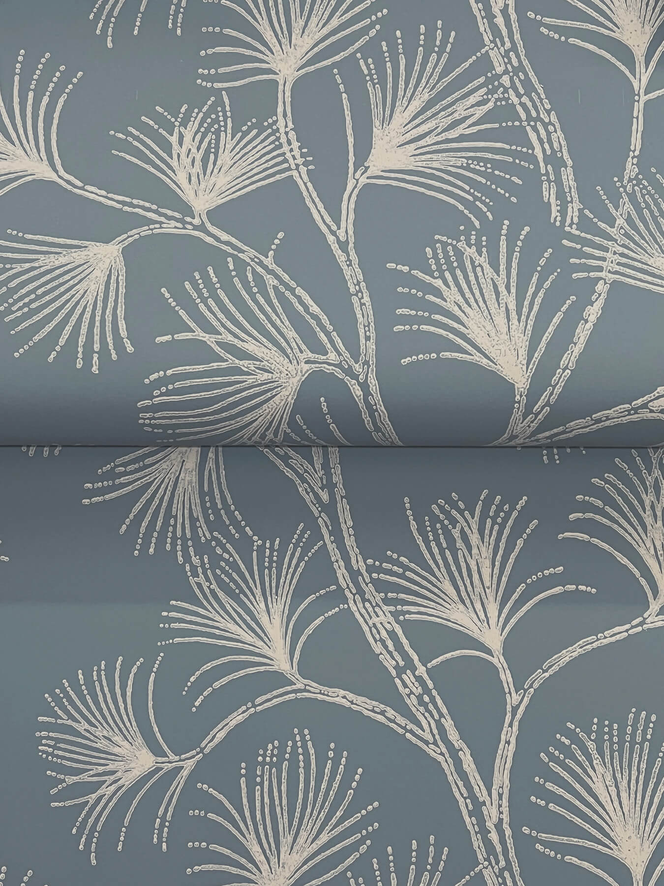 kismine-slate-botanical-trail-wallpaper-york-wallcoverings-4198-83479 - York Wallcoverings Wallpaper
