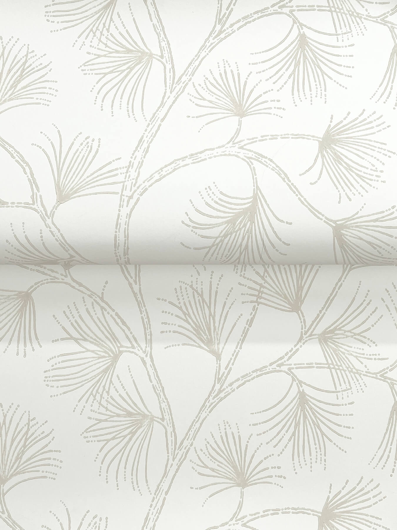 kismine-beige-botanical-trail-wallpaper-york-wallcoverings-4198-83480 - York Wallcoverings Wallpaper