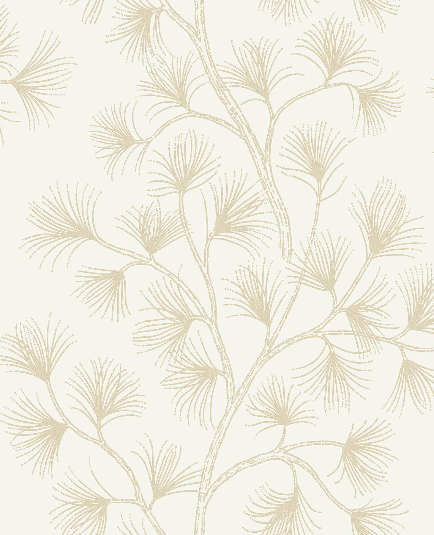 kismine-gold-botanical-trail-wallpaper-york-wallcoverings-4198-83482 - York Wallcoverings Wallpaper