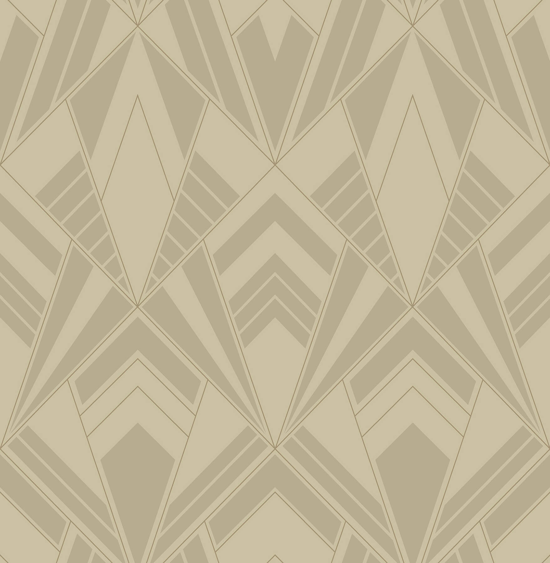 allenby-khaki-flocked-wallpaper-york-wallcoverings-4198-87400 - York Wallcoverings Wallpaper