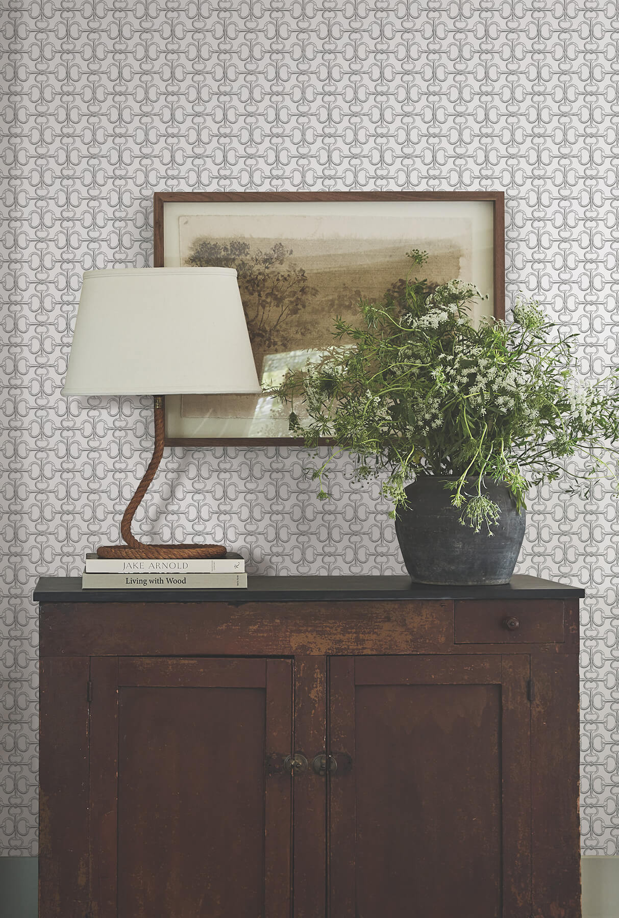polo-white-horse-bits-wallpaper-york-wallcoverings-4211-83507 - York Wallpaper Wallpaper
