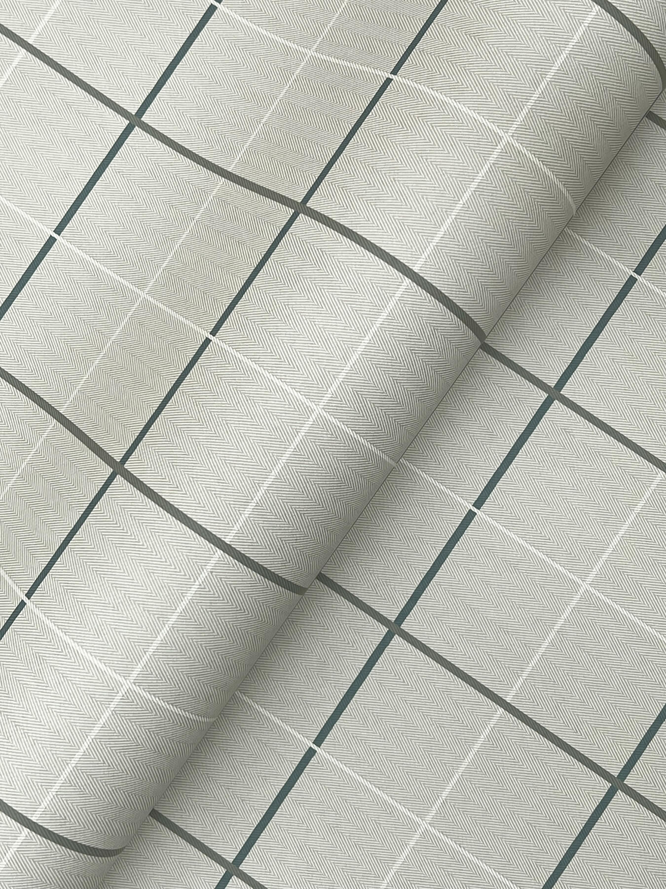 tattersall-grey-plaid-wallpaper-york-wallcoverings-4211-83515 - York Wallpaper Wallpaper