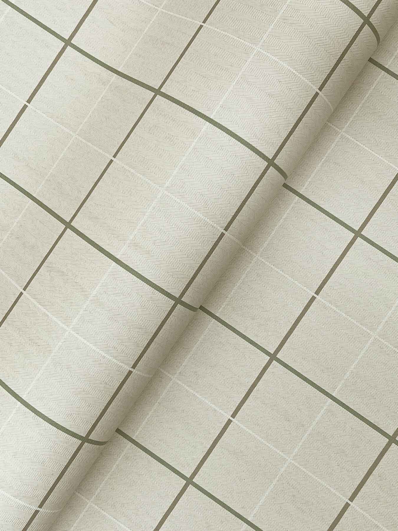 Tattersall Light Brown Plaid Wallpaper - York Wallcoverings - 4211-83518 - York Wallcoverings Wallpaper
