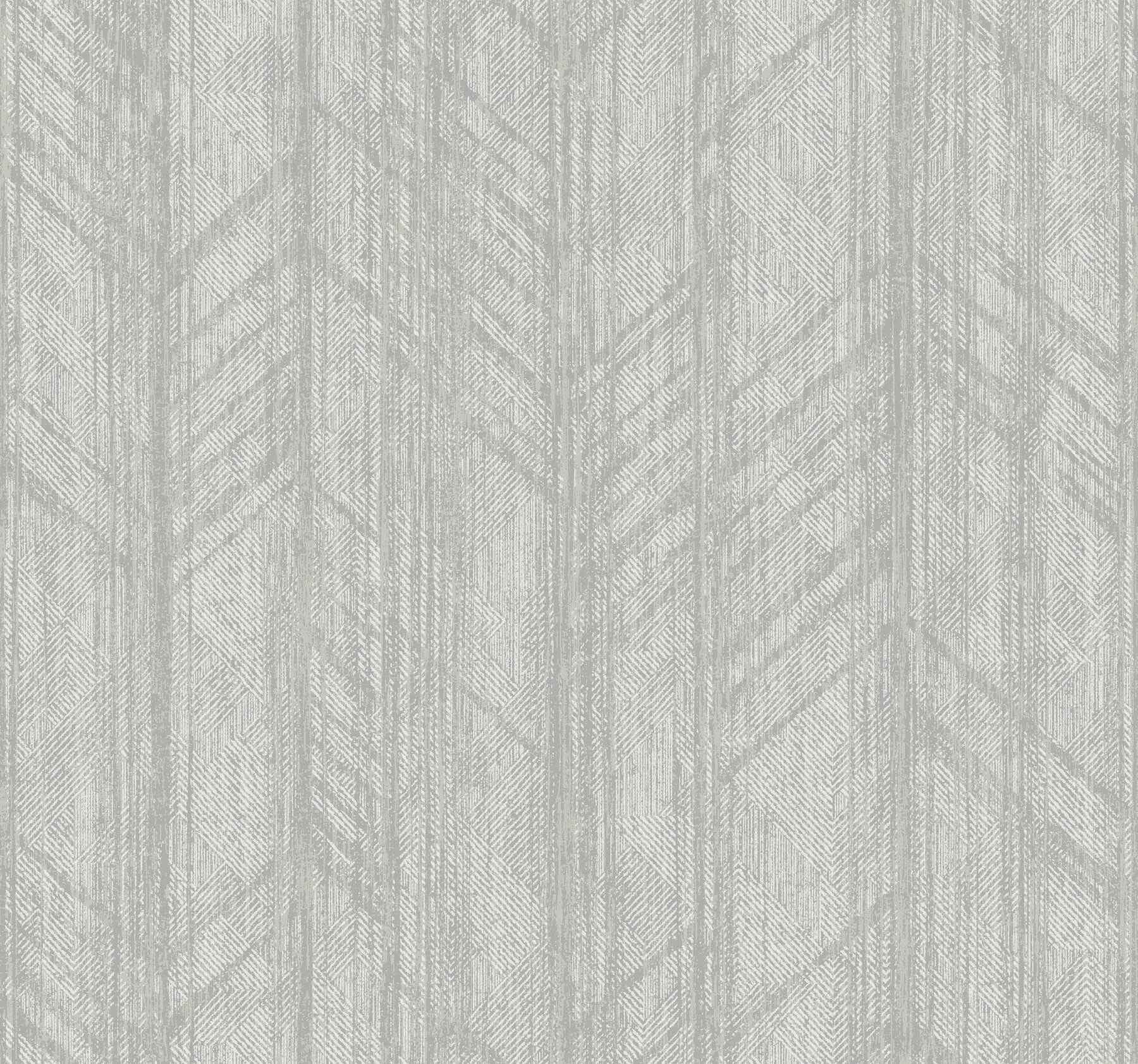 Winthrop Grey Geometric Wallpaper - York Wallcoverings - 4211-83521 - York Wallcoverings Wallpaper