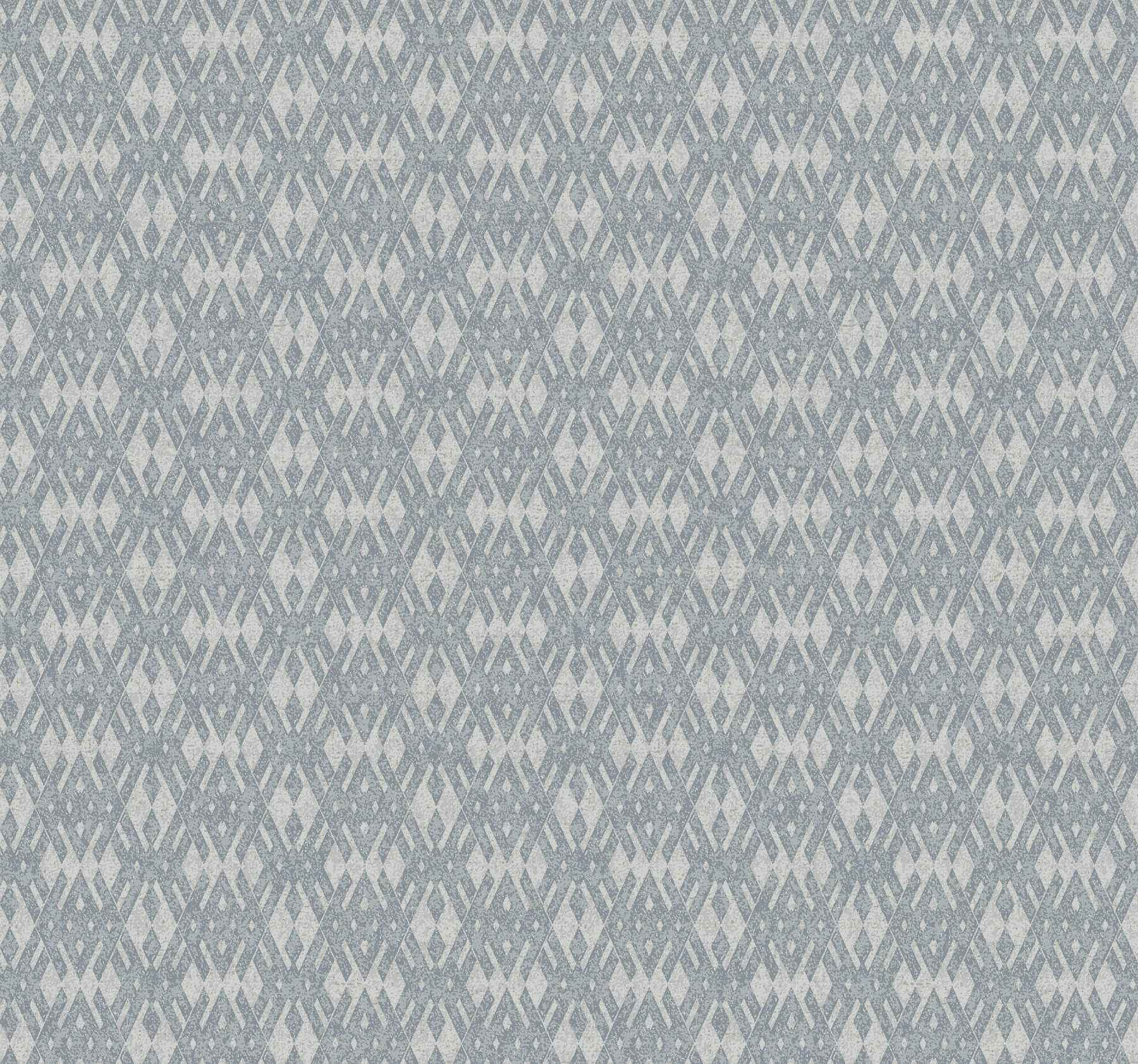 Radcliffe Blue Diamond Motif Wallpaper - York Wallcoverings - 4211-83546 - York Wallcoverings Wallpaper