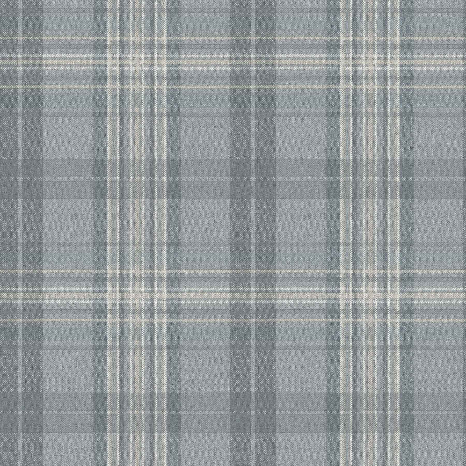 Austin Slate Plaid Wallpaper - York Wallcoverings - 4192-330214 - York Wallcoverings Wallpaper