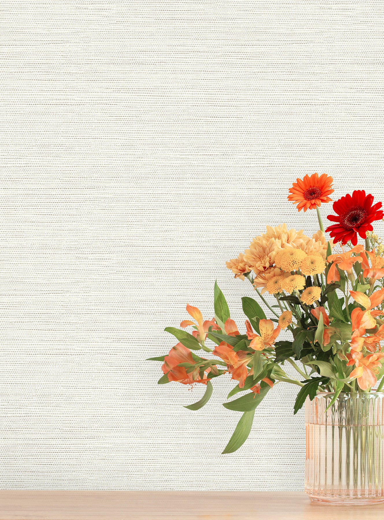 agave-light-grey-faux-grasscloth-wallpaper-york-wallcoverings-4197-24281 - York Wallcoverings Wallpaper