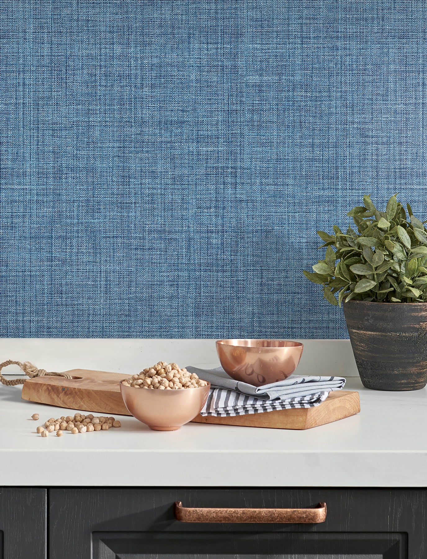lanister-blue-texture-wallpaper-york-wallcoverings-4197-26232 - York Wallcoverings Wallpaper