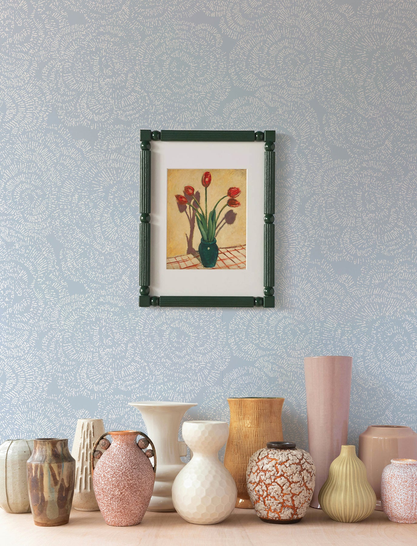 ambroise-light-blue-abstract-floral-wallpaper-york-wallcoverings-4197-27850 - York Wallcoverings Wallpaper