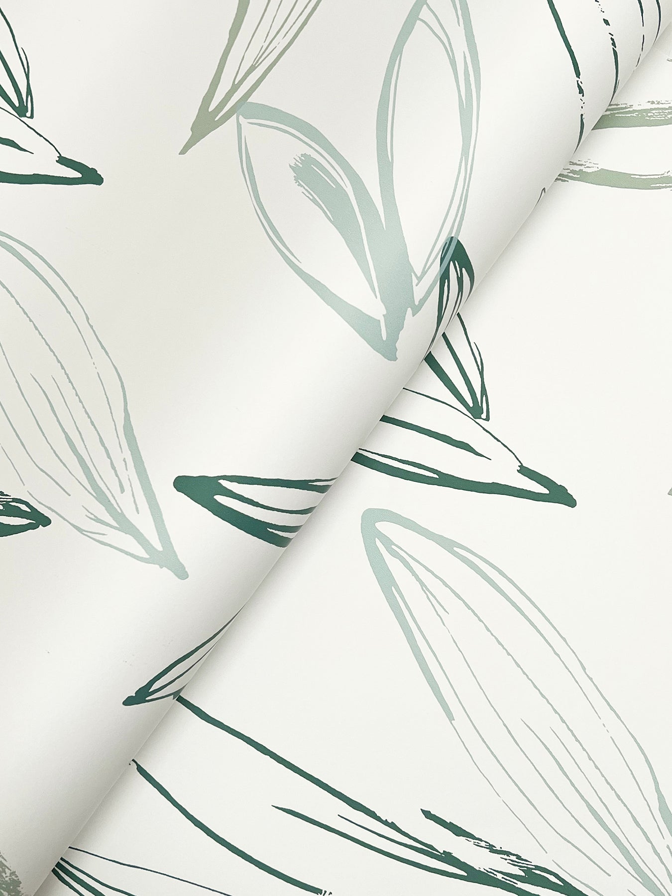 kenia-green-leaf-toss-wallpaper-york-wallcoverings-4197-27856 - York Wallcoverings Wallpaper