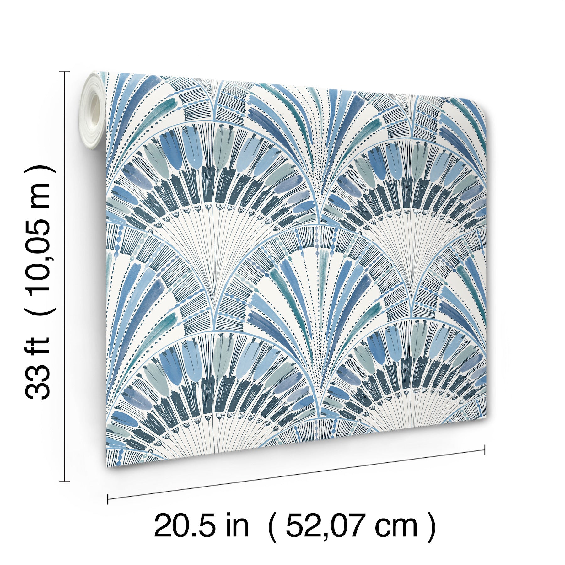 myla-blue-fanning-reeds-wallpaper-york-wallcoverings-4197-27861 - York Wallcoverings Wallpaper